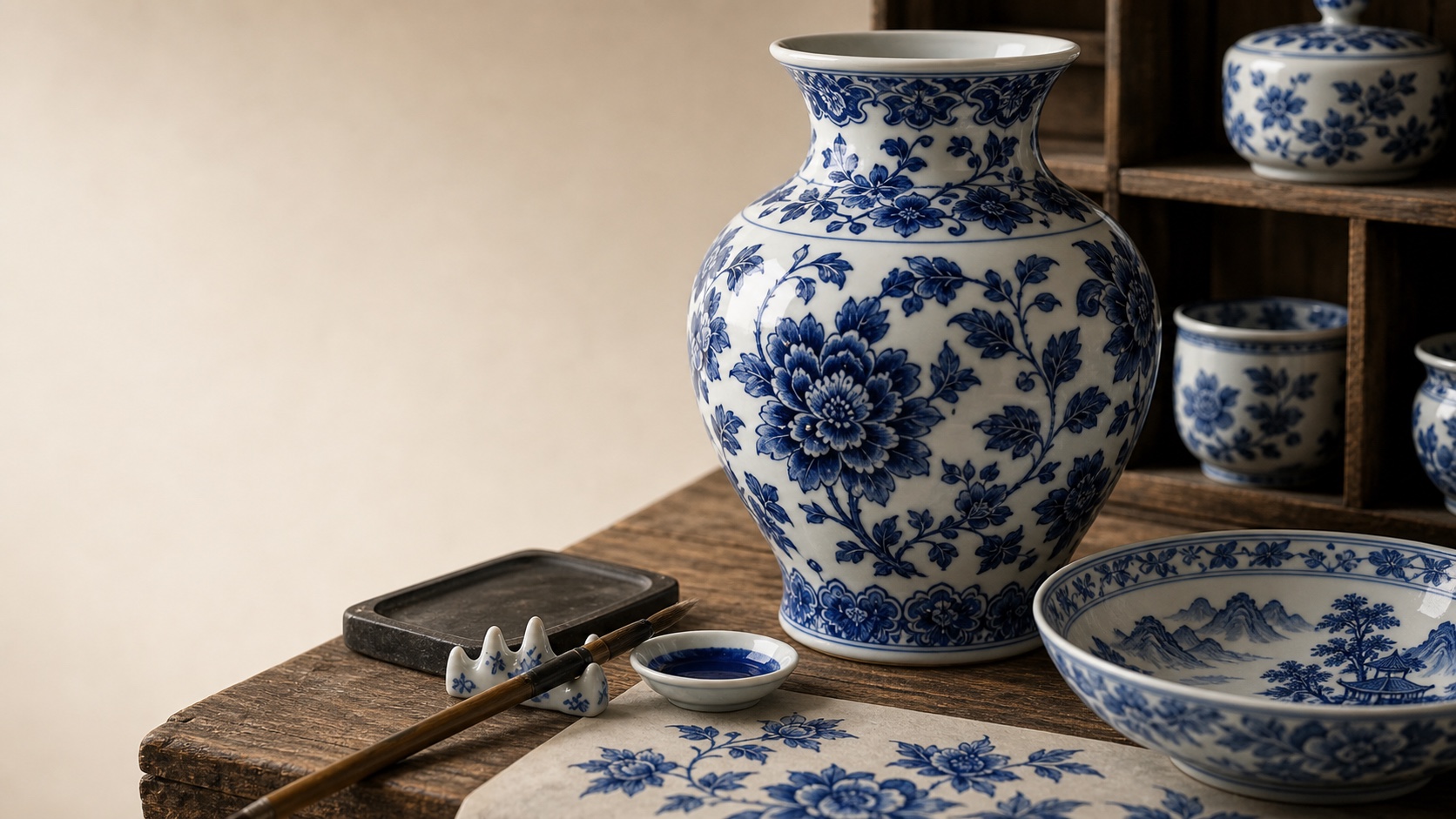 Blue and White Porcelain