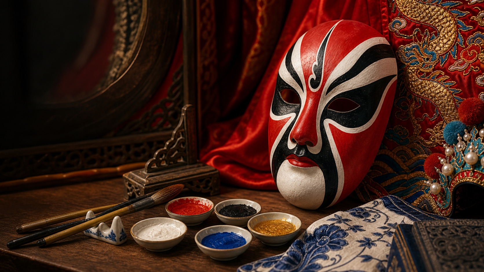 Peking Opera Mask Colors