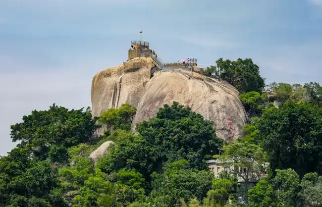 Sunlight Rock on Gulangyu Island