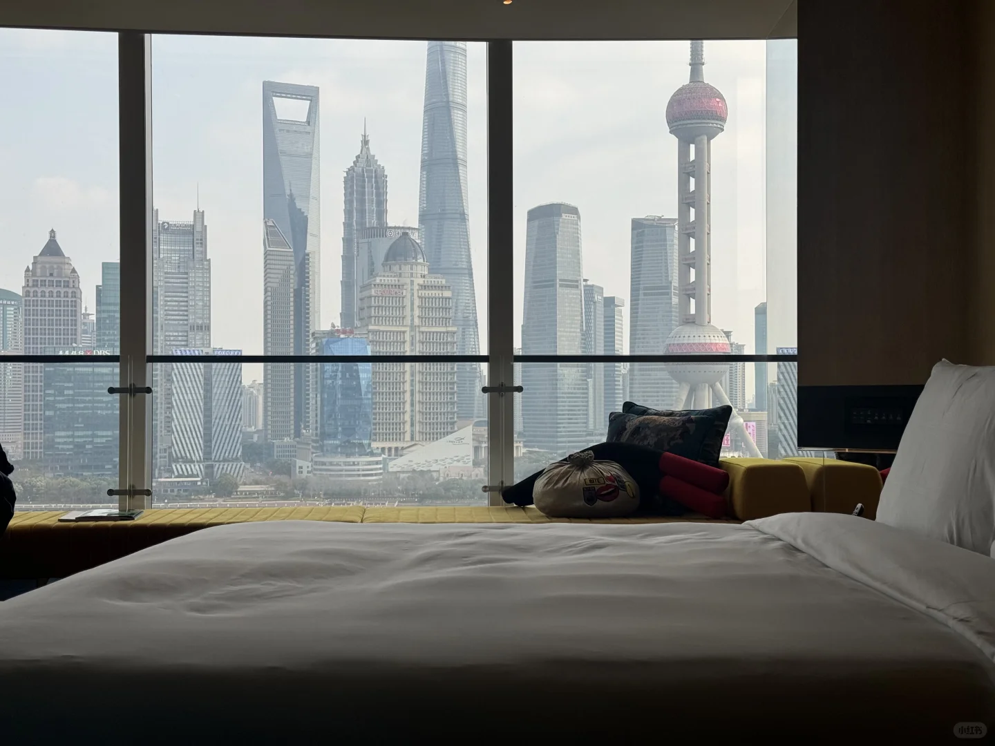 View of White Jade Square from the hotel area