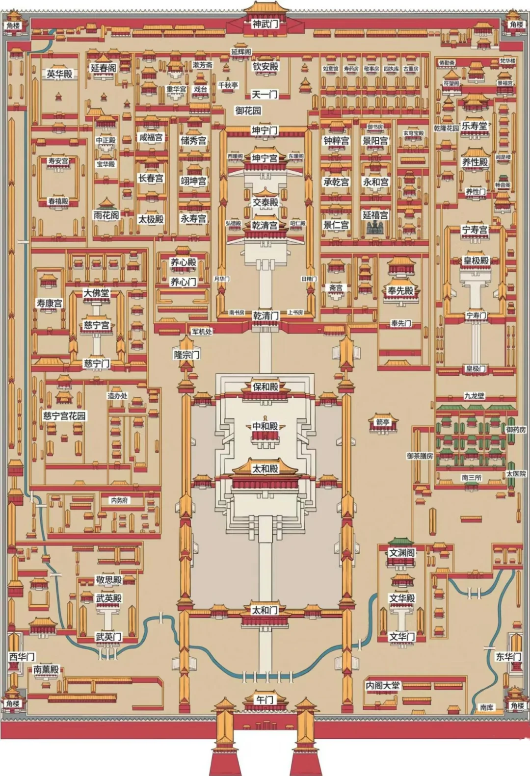 Beijing Palace Courtyard