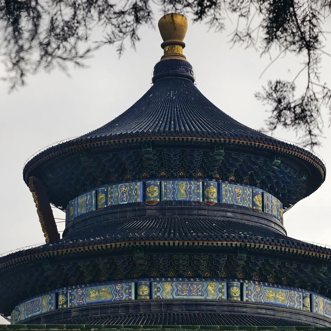 Morning view of the Temple of Heaven