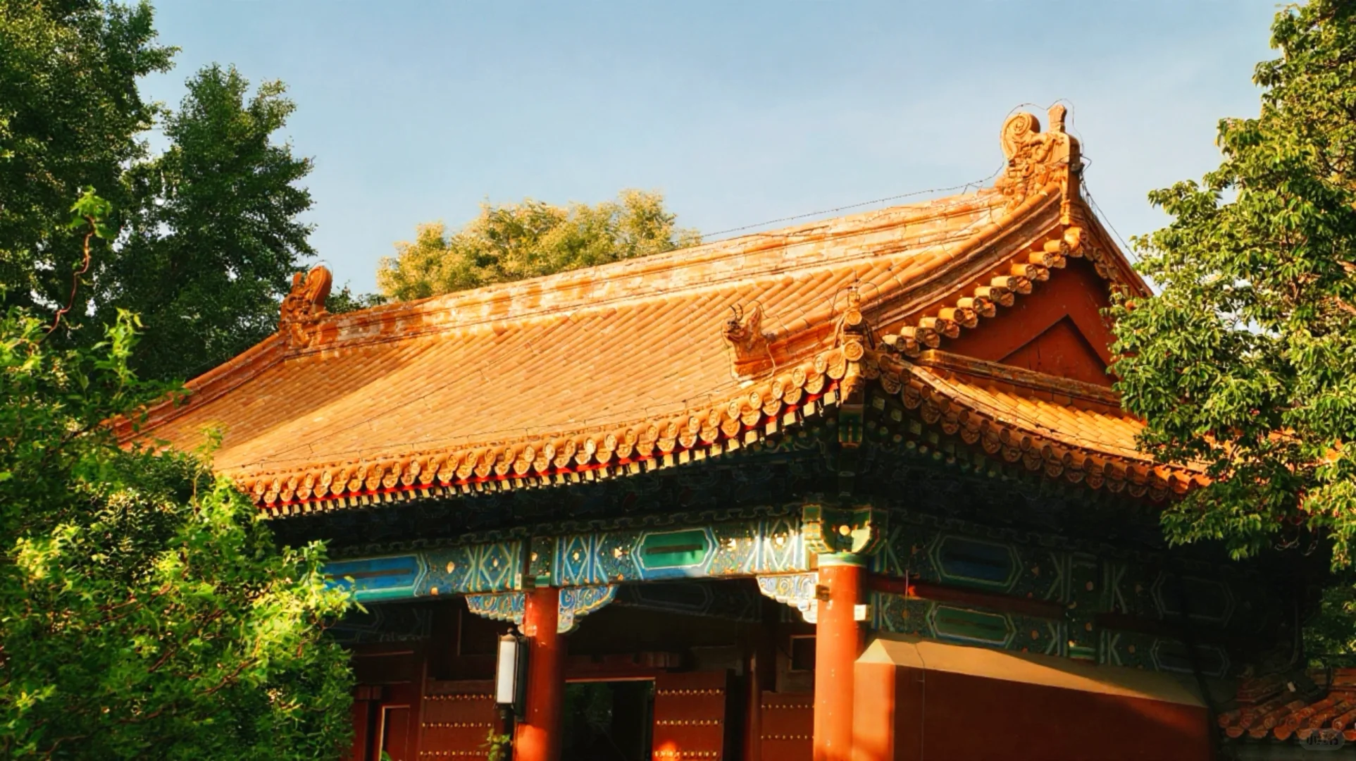 Traditional Beijing hutongs with ancient architecture