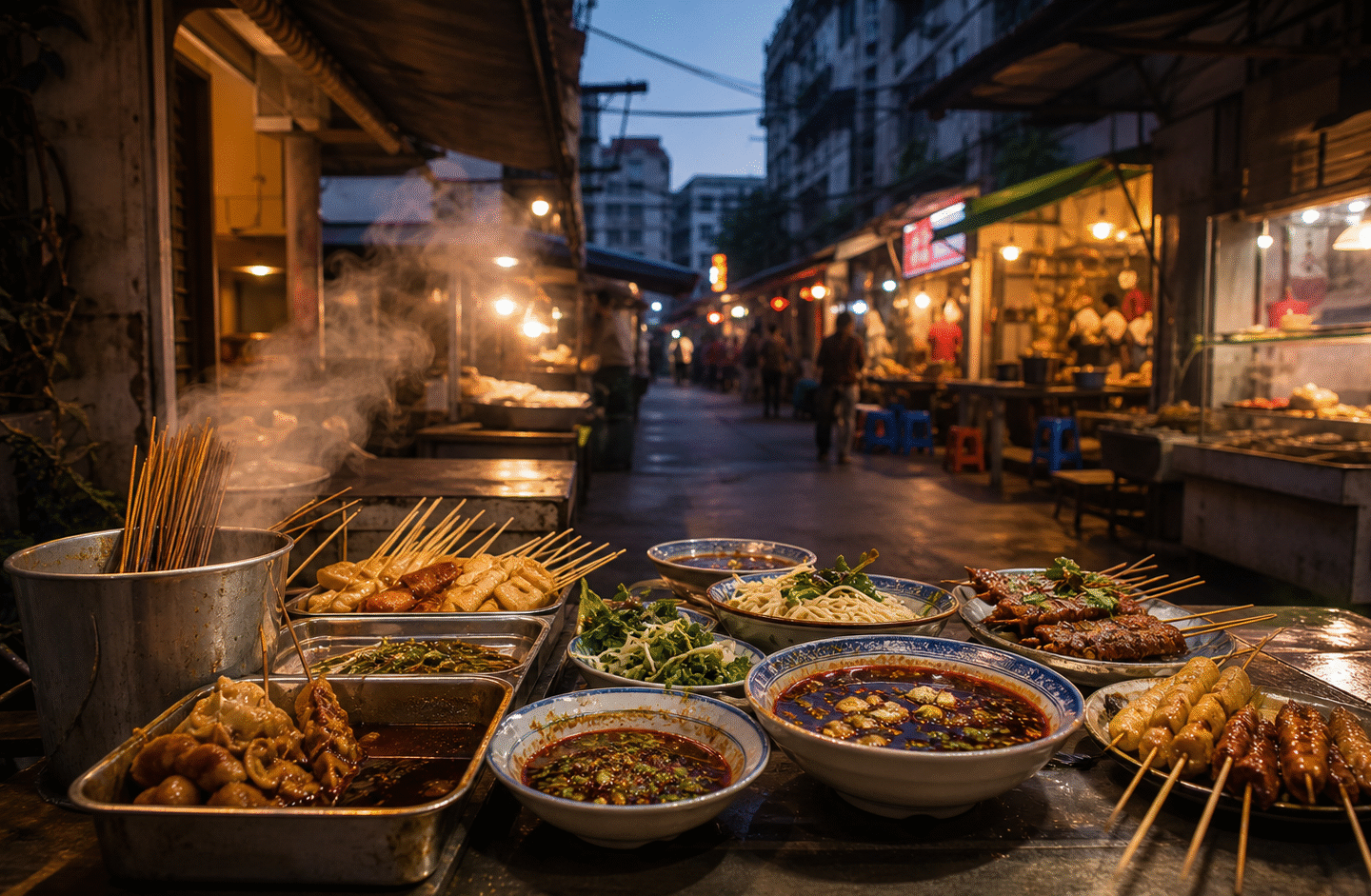 Fuqin Chengdu Food Streets: Night Market, Wet Market, and Old Neighborhood Flavor
